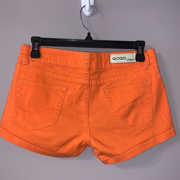 Orange GoGo jeans leggings size 5 - Picture 2 of 5